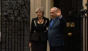 May reçoit Netanyahu pour les 100 ans de la déclaration Balfour