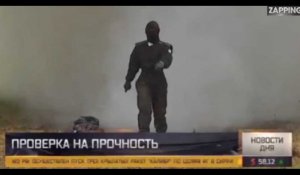 Russie : une combinaison "Superman" pour l'armée, capable de résister aux grenades (vidéo)