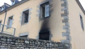 Incendie devant la maison de retraite Orpéa
