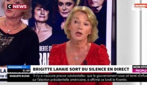 Morandini Live - Brigitte Lahaie sur ses propos sur le viol : "J'assume, je n'en veux à personne" (vidéo)