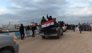 Syrie:les forces prorégime entrent dans l'enclave kurde d'Afrine