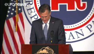 Trump soutient la candidature de Romney au Sénat