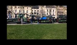 Manifestation agricole à Niort