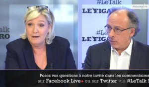 Marine Le Pen : «Je souhaite changer le nom du FN car le parti a lui-même changé de nature»