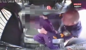 Un policier frappe un ado menotté au visage puis ment à ses collègues (Vidéo)