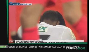Zap Sport - 2 Mars - L'OL se fait éliminer par Caen en quart de finale (1-0)