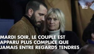 PHOTOS. PSG-Real : Robin Wright (House of Cards) très amoureuse avec son chéri Clément Giraudet