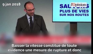 Limitation à 80 km/h: malgré la grogne, Edouard Philippe persiste et signe