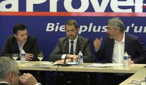 Christophe Castaner : "Ne fragilisons pas Jean-Claude Gaudin"