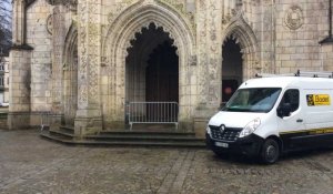 Restauration du beffroi de l'église de Kerentrech