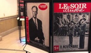 Le roi Philippe inaugure l'exposition célébrant les 90 ans du Soir Mag