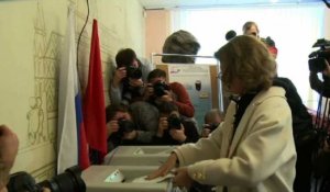 Election présidentielle en Russie: vote de Ksénia Sobtchak