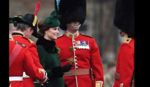 Kate Middleton dévoile son baby bump lors de la Saint-Patrick (Photos)