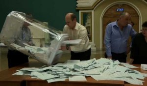 Moscou: décompte des votes des élections présidentielles