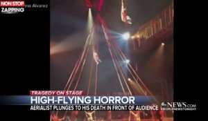 Un acrobate du Cirque du Soleil chute mortellement en plein show (vidéo)