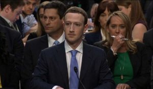 USA: Zuckerberg arrive au Congrès pour témoigner