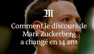 Comment le discours de Mark Zuckerberg a changé en quatorze ans