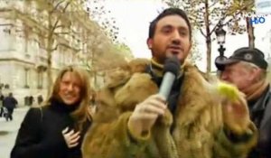 La vie est une fête : Cyril Hanouna rend fou un passant (Vidéo)