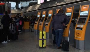 Allemagne : l'aéroport de Francfort touché par la grève