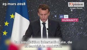 Macron dévoile son plan pour l'intelligence artificielle