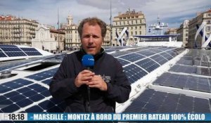 L'Energy Observer prêt pour un périple écolo en Méditerranée