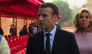 Macron en Inde pour "sceller un pacte fort" avec New Delhi