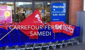 Marche: le Carrefour fermé ce samedi 31 mars