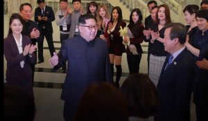 Kim Jong Un, "profondément ému" face à un concert de K-Pop sud-coréenne