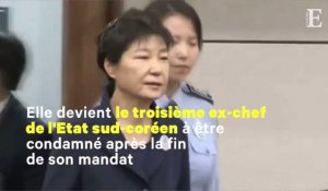 L'ancienne présidente sud-coréenne condamnée à 24 ans de prison