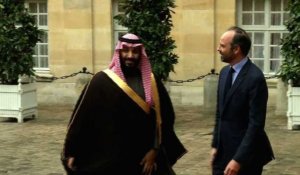 Visite du prince héritier saoudien en France