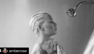 Amber Rose refait la scène mythique de la douche de "Psychose"... pour vendre un sex toy !
