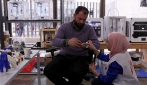 Jordanie: des blessés retrouvent l'espoir avec des prothèses 3D