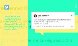 Kylie Jenner veux quitter Snapchat !