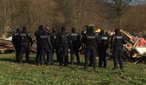 Bure: Evacuation du site du bois Lejuc