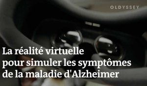 La réalité virtuelle pour simuler les symptômes de la maladie d'Alzheimer