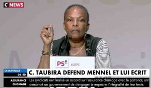 Christiane Taubira apporte son soutien à Mennel - ZAPPING ACTU DU 23/02/2018