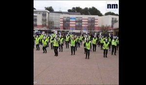 Les salariés de Galderma réalisent un nouveau flash mob