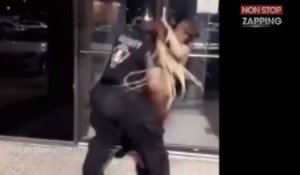 Etats-Unis : deux vigiles mettent KO une femme, la séquence choc