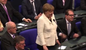En Allemagne, Merkel élue chancelière pour un quatrième mandat