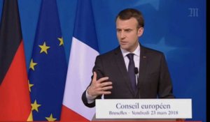 Prise d'otages à Trèbes : "La menace terroriste reste élevée", souligne Emmanuel Macron