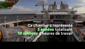 STX France livre le plus gros paquebot du monde
