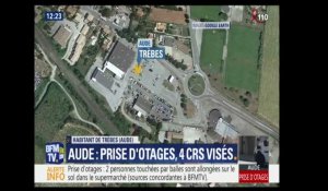 Une prise d'otages a eu lieu ce matin au Super U de Trèbes (Aude)