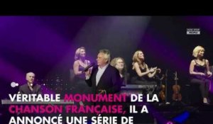 Michel Sardou reporte ses derniers concerts d'adieux pour raisons médicales