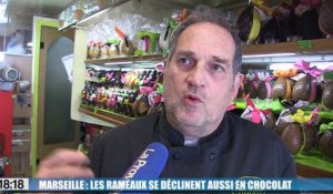 Marseille : les rameaux se déclinent aussi en chocolat
