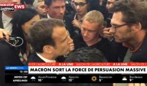 Emmanuel Macron hué, il se dispute violemment avec un agriculteur (Vidéo)