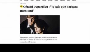 Hommage à Barbara : Gérard Depardieu s'en prend encore à Patrick Bruel