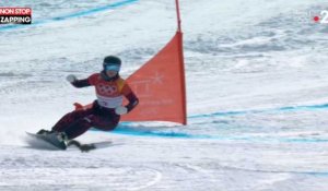 JO d'hiver 2018 : Un écureuil débarque sur le slalom géant parallèle et évite le pire ! (Vidéo)
