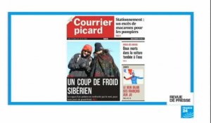 "Un coup de froid sibérien" sur la France