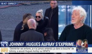 BFMTV : Hugues Aufray appelle Laeticia, David et Laura à faire la paix