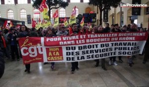 Marseille : le mouvement social continue à la gare Saint-Charles